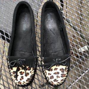 MINNETONKA Calf hair Loafers